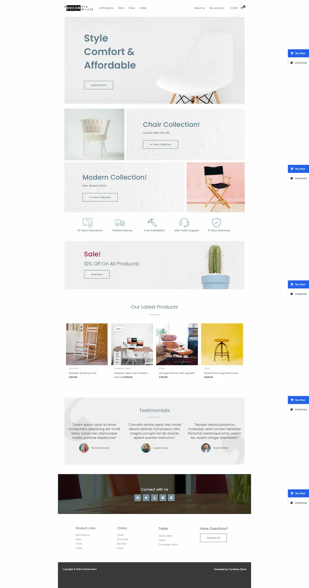 furniture-decore 模板预览