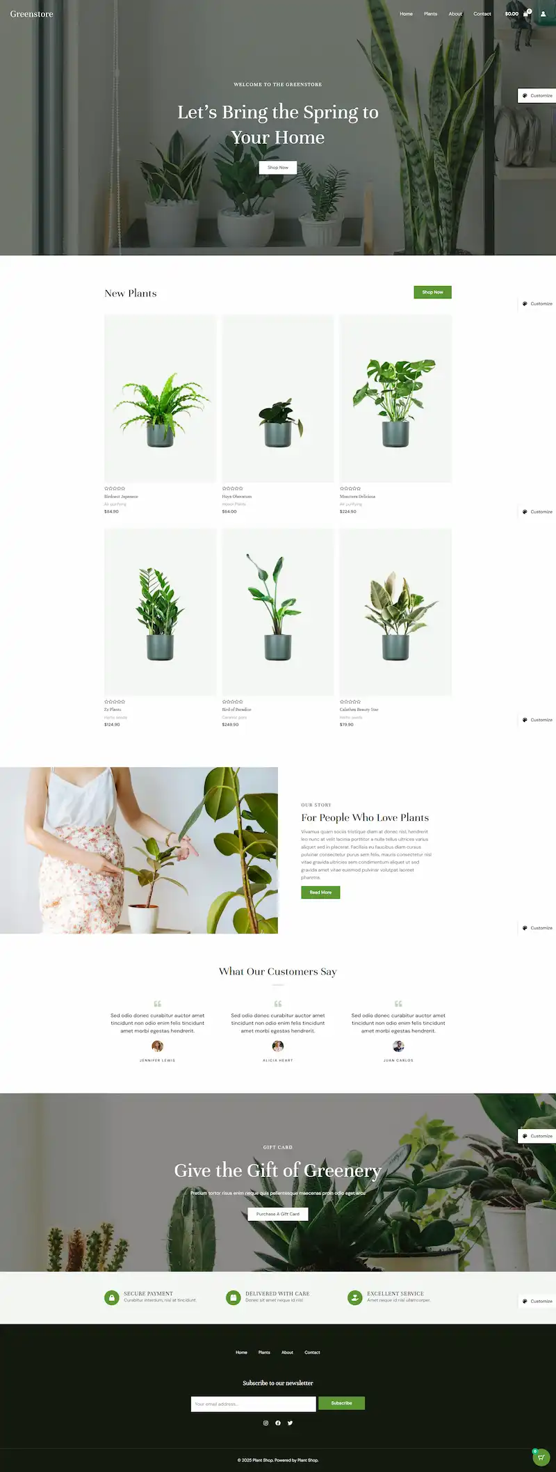 plant-shop-02 模板预览