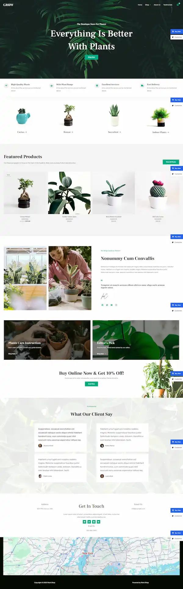 plant-shop-04 模板预览