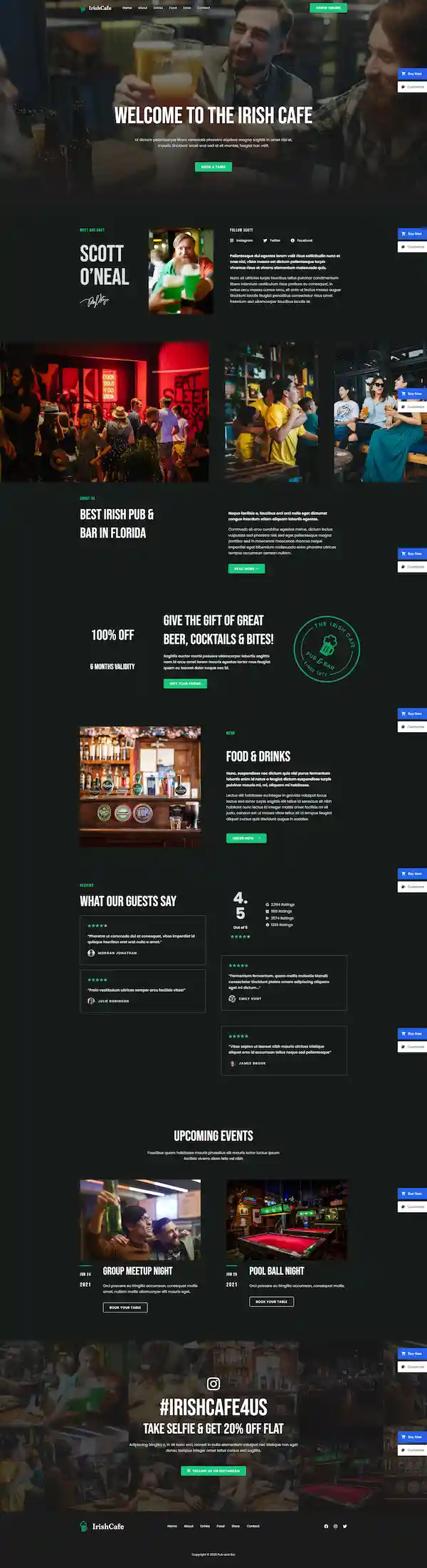 pub-and-bar-04 模板预览