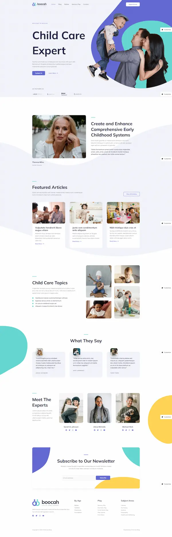 childcare-blog-02-2 模板预览