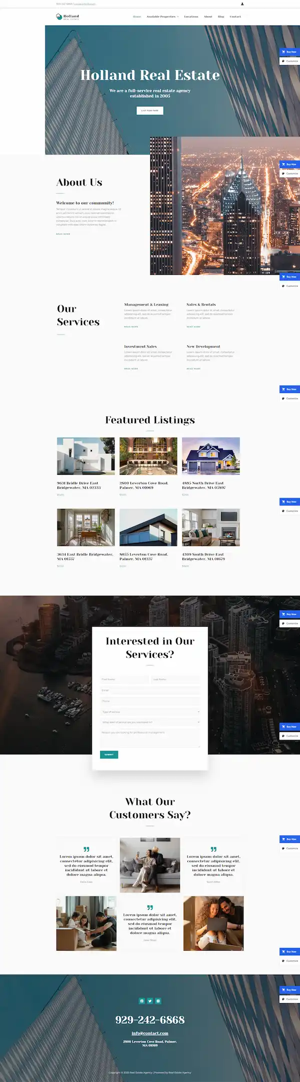 real-estate-agency-04 模板预览