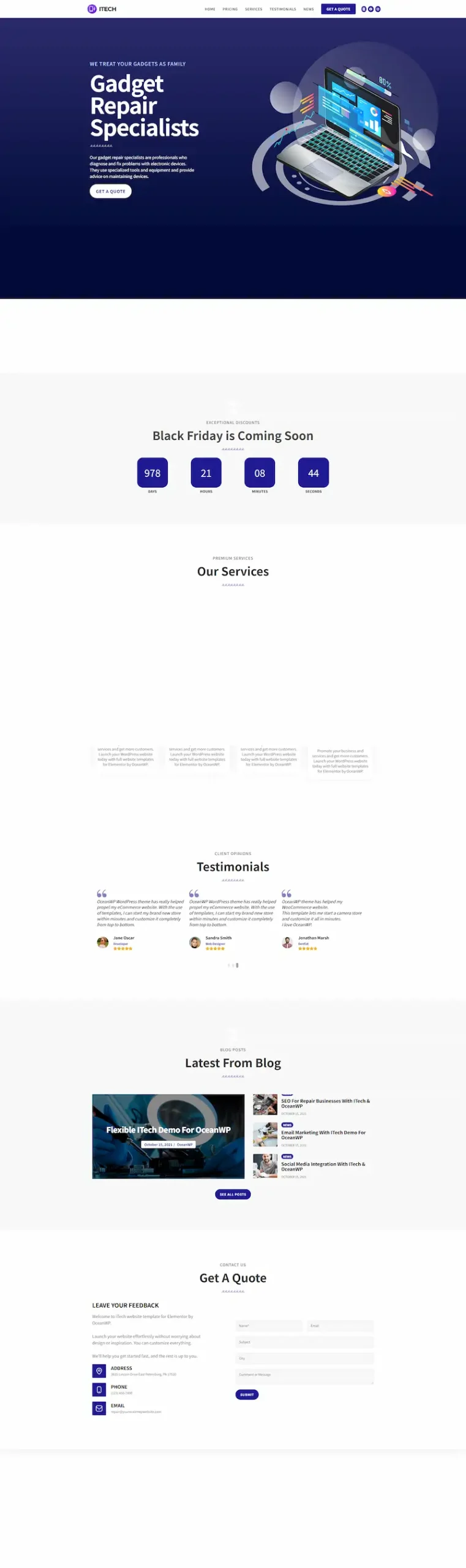 itech 模板预览